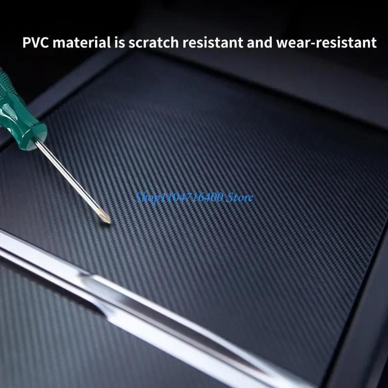 y1gd Reliable PC Film Clean & Elegant Sticker for Center Console Armrest for