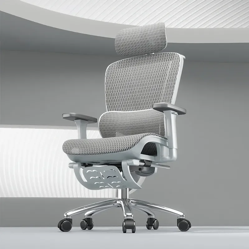 Ergonomic Office Chair with Lumbar Support Reclining Computer Chair for Home and Office Comfortable Sedentary Work Lunch