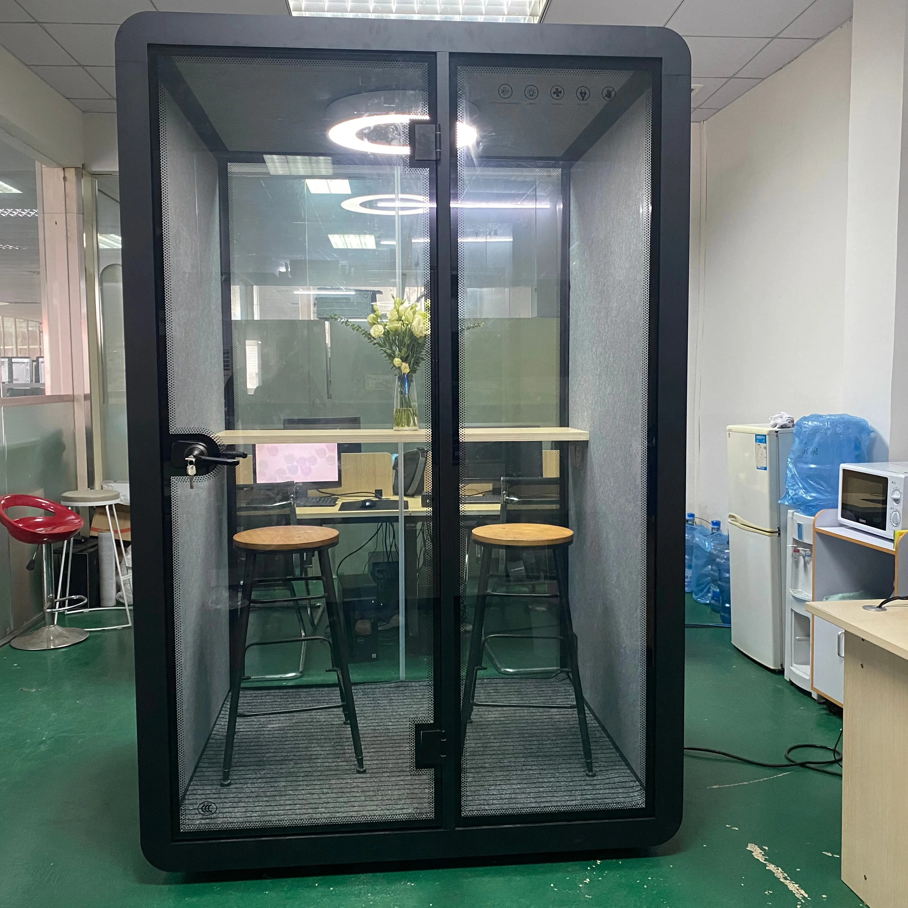 Mobile Silent Soundproof Silo Negotiation Room Music Room Meeting Soundproof Booth