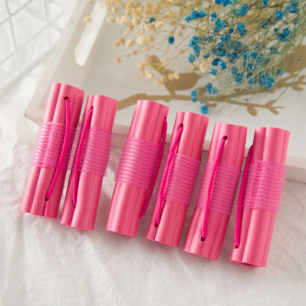 

18 Pcs Hair Curlers Lightweight Self Grip Rollers for Short Long Straight Curl Hair Use Durable Travel Size