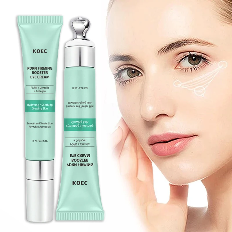 PDRN Collagen Eye Cream Hydrating Soothing Repair Eye Treatment Cream Moisturizing Firming Nourishing Smoothing Revitalizing