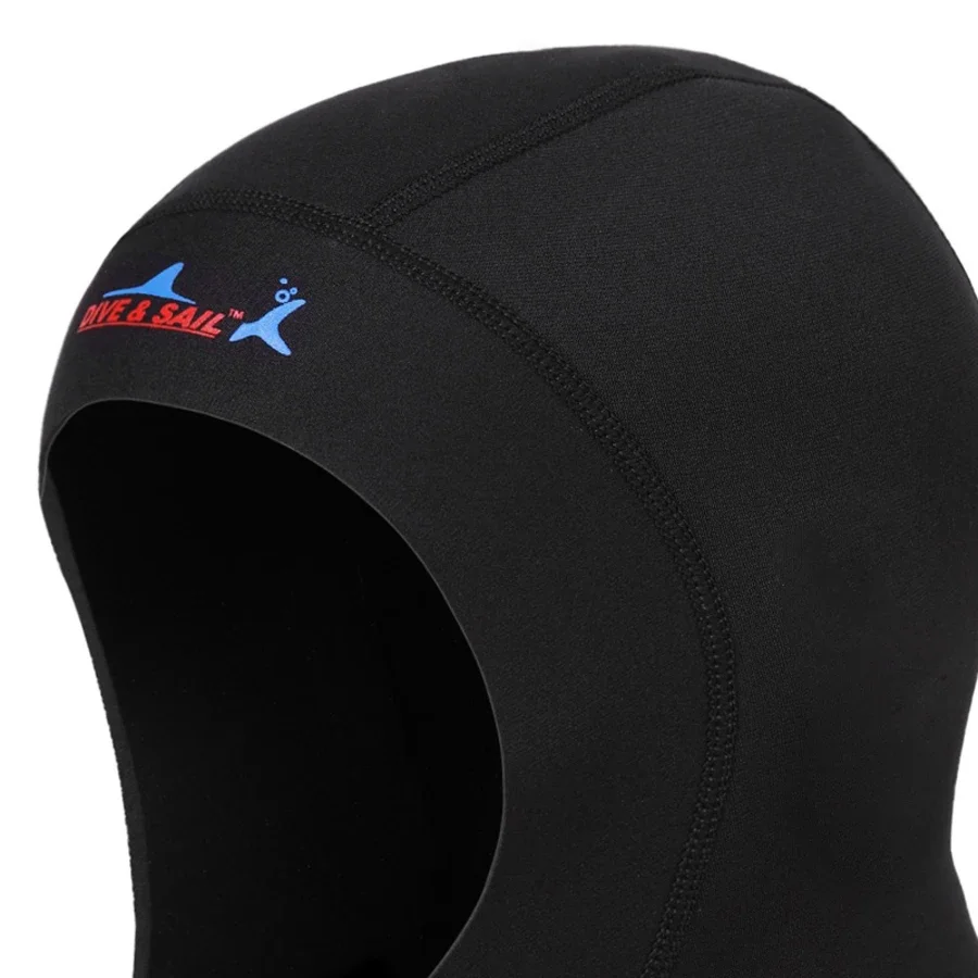 1mm New Scuba Diving Cap Neoprene Protect Hair Swimming Hat With Shoulder Snorkeling Equipment Hat Hood Neck Cover Natation