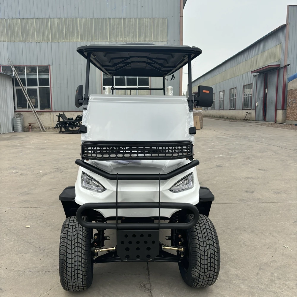 Performance Customized Luxury Golf Cart 2+2 Seats 4 Seat 30% Climbing Capacity Electric Buggy Car Golf Cart