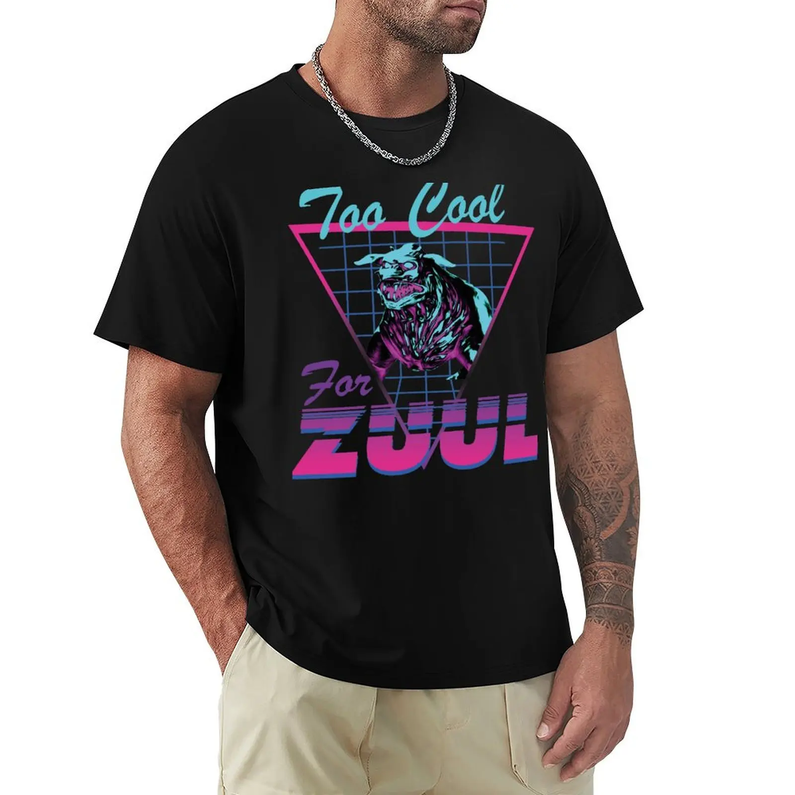 

Too Cool For Zuul T-Shirt shirts graphic tees man t shirt men workout shirt