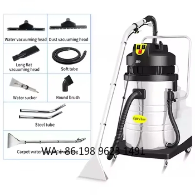 New Professional Commercial and Home Car Curtain Carpet Sofa Vacuum Steam Cleaner