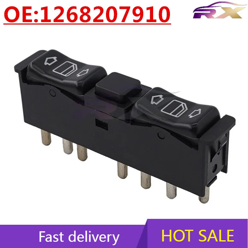 

OEM:1268207910 Auto Accessories Glass Lifter Switch Power Window Control Switch For Benz