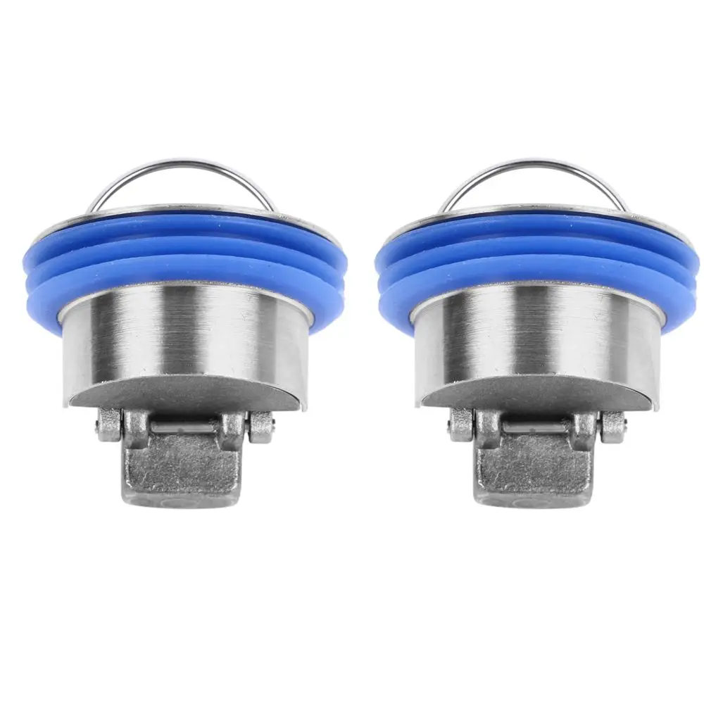 2 Pack Brass Floor Drain Sewer Core Anti Slip Design Odor Proof Backflow Preventer Core One Way Valve Rapid Drainage