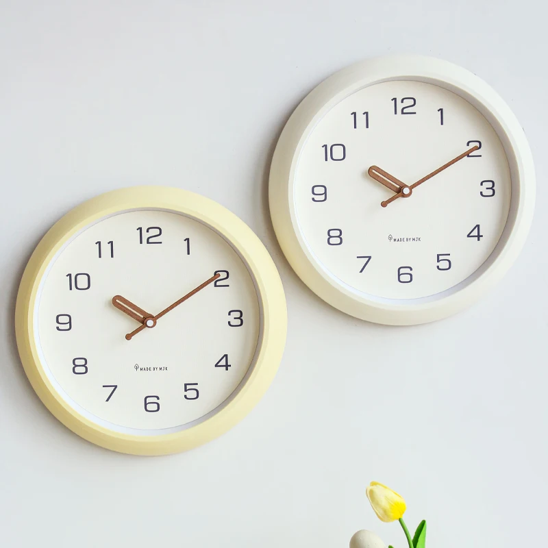 Battery Operated Wall Clocks Sticker Fancy Small Digital Wall Clocks Nordic Design Reloj De Pared Para Sala Home Decoration