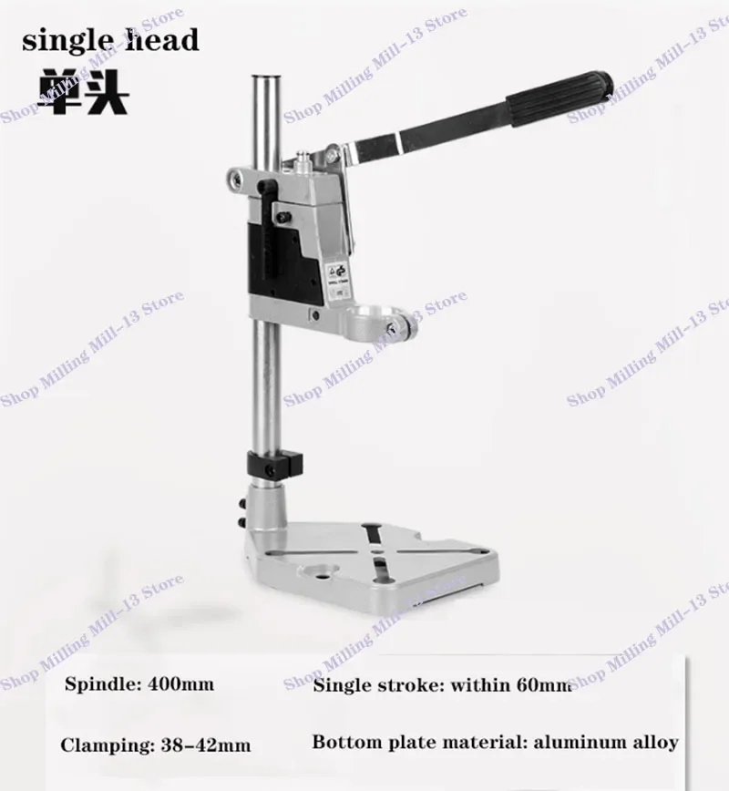 Imagem -03 - Multi-function Elétrica Drill Stand Carpintaria Perfuração Posicionamento Tabela Bench Drill Holder Mini Vice Alicate Bench Clamp Novo