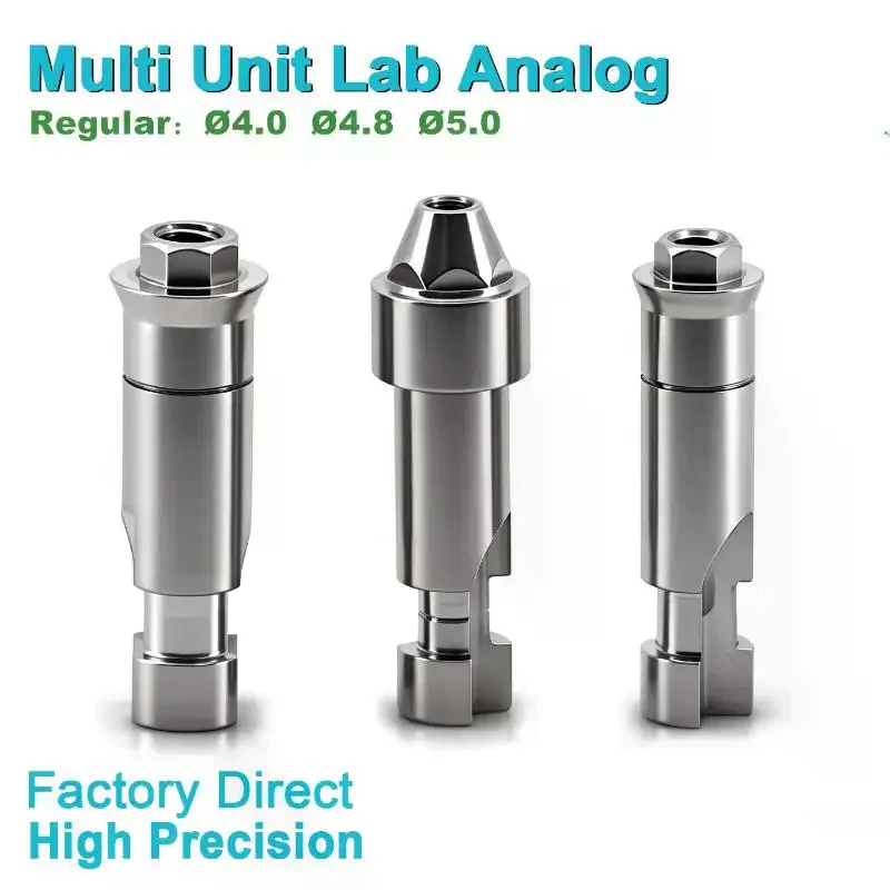 /ACR/Dental 3D Digital Implant Analog High Precision Metal Compatible With Osstem System For Lab And Clinic Use