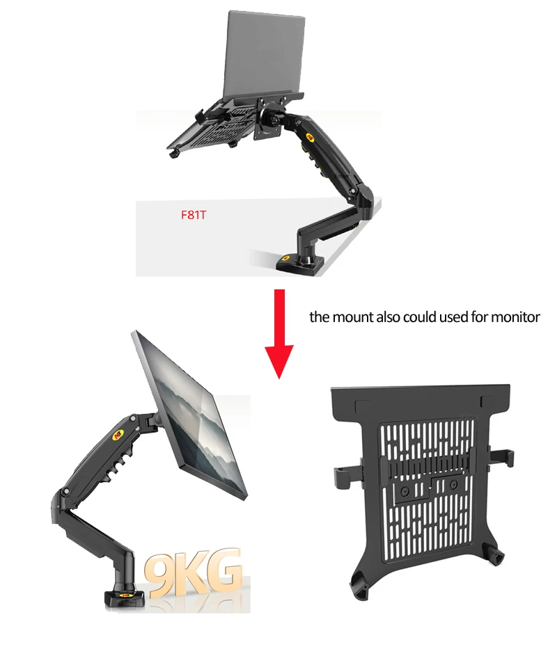 NB F80 + FP-2 para Monitor de 17-30 