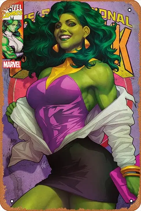Cartel de hojalata de Metal de dibujos animados clásicos Retro, decoración de pared de arte Retro Para Puerta del hogar Gard, ARTGERMIANT, Anime, novedad