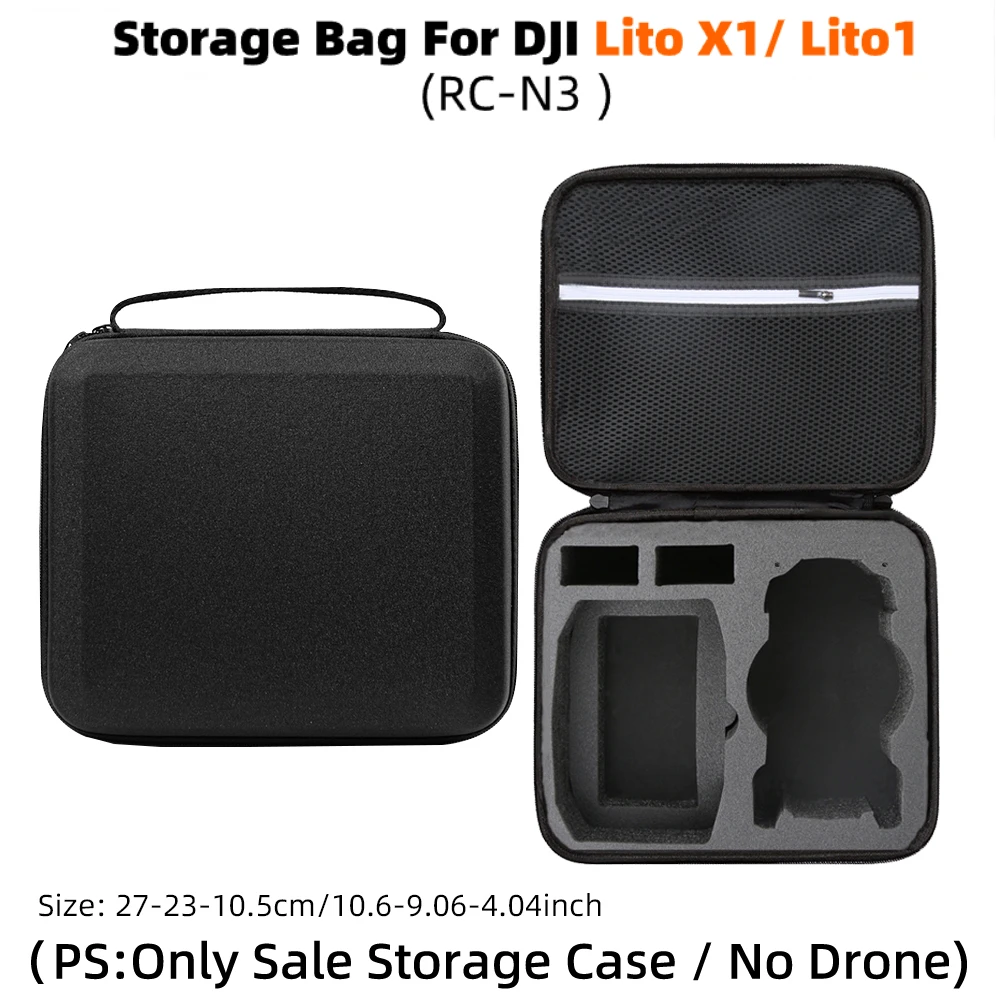 High Quality Nylon Storage Bag For DJI Lito X1/ Lito1 (RC-N3 )  Carrying Case Travel Handbag ​