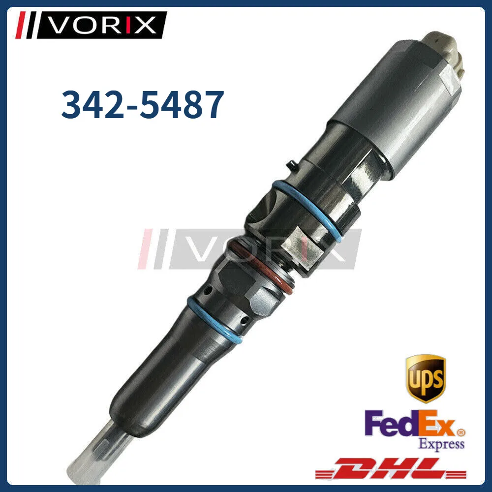 

Fuel Injector 342-5487 3425487 For CAT C9.3 Engine D6T D7E E336F Excavator