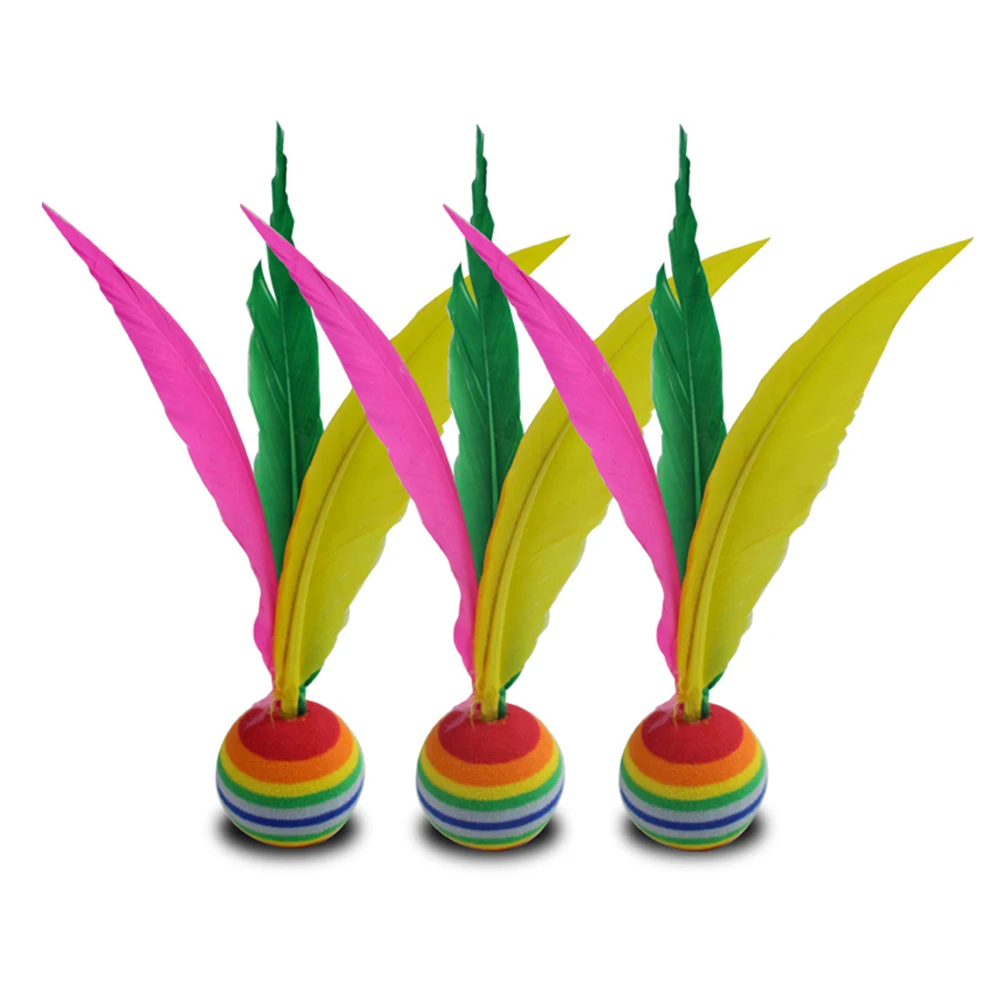 

10 PCS Badminton Racket Shuttlecock for Beach Elastic Children Kids Outdoor Board Set