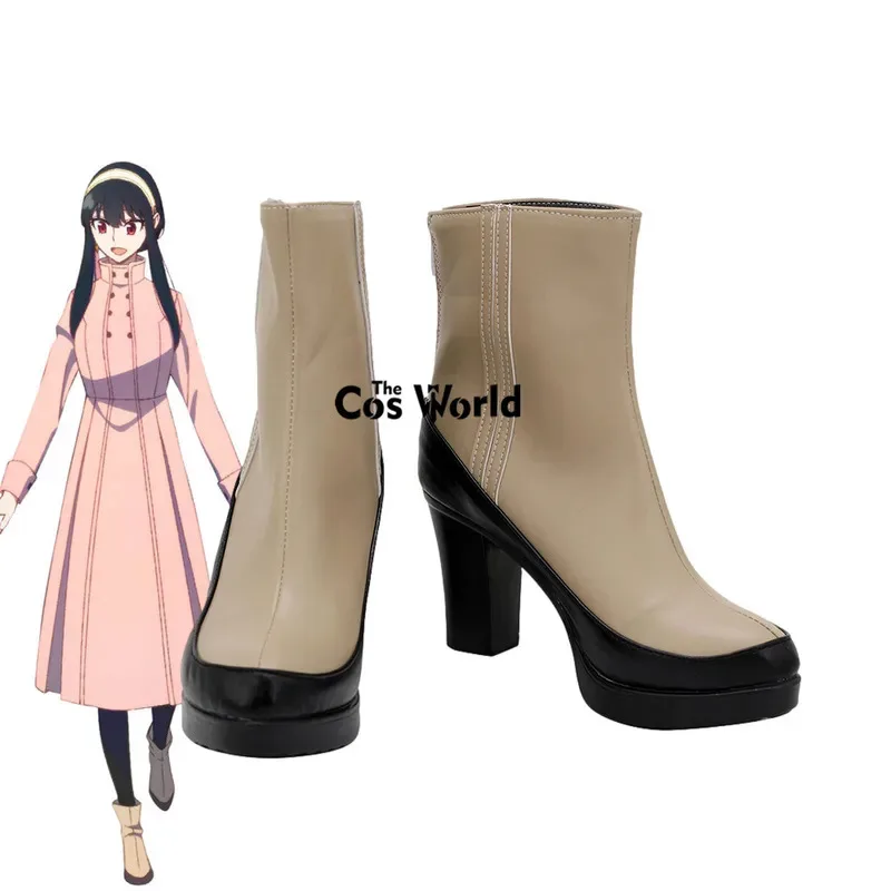

Spy x Family Yor Forger Anime Customize Cosplay High Heels Shoes Boots