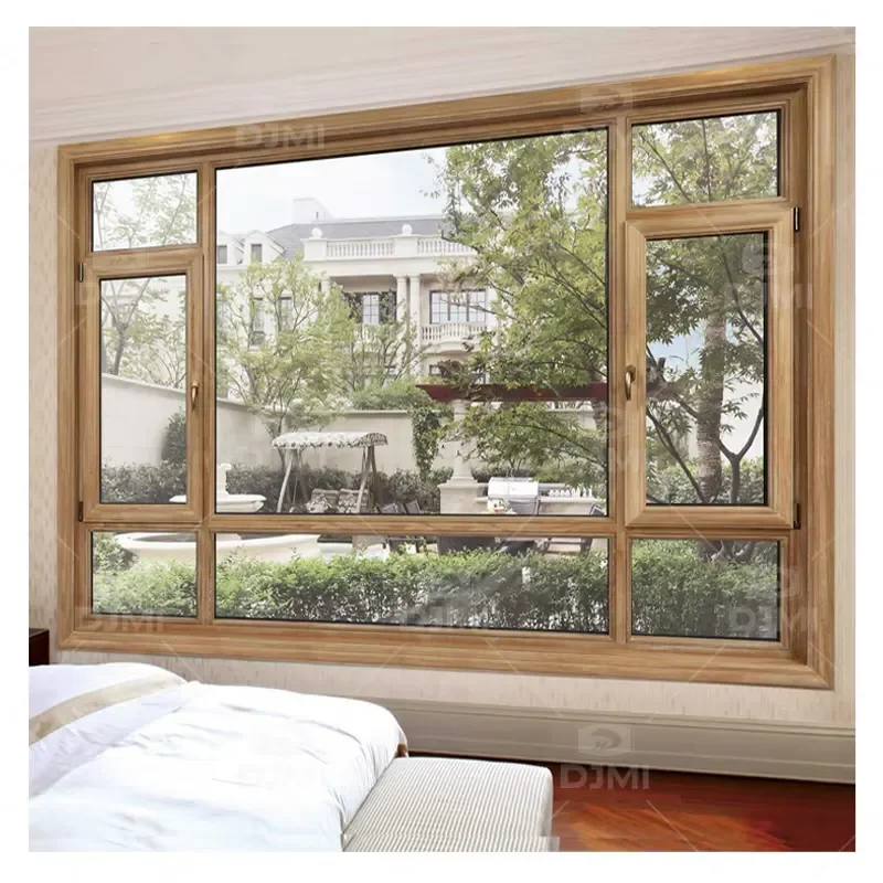 Miniature Double Glazed Wooden Window Model with Shutters for Dollhouse Furniture Decoration Craft Accessories DIY Scale