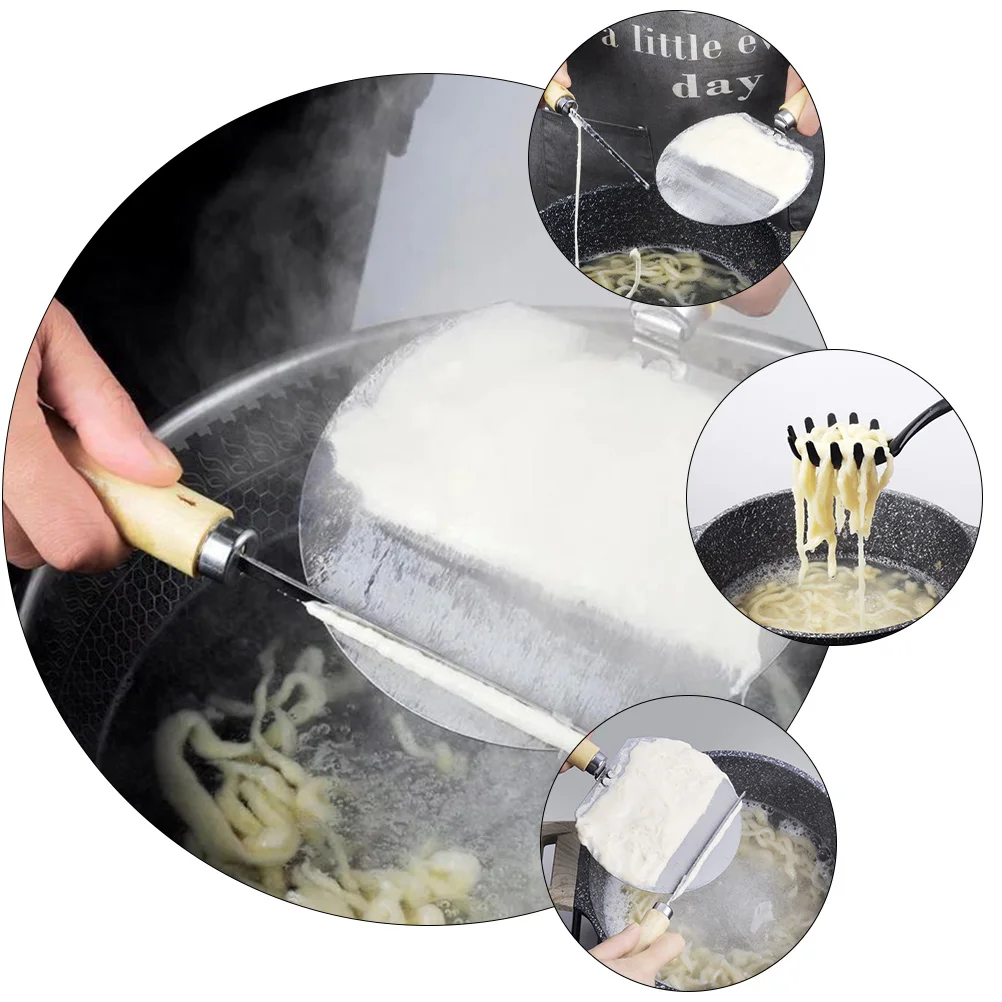 

Stainless Steel Noodle Making Tools Practical Baking Kitchen Utensils Premium Materials Safe Use Full Functions Homemade Noodles