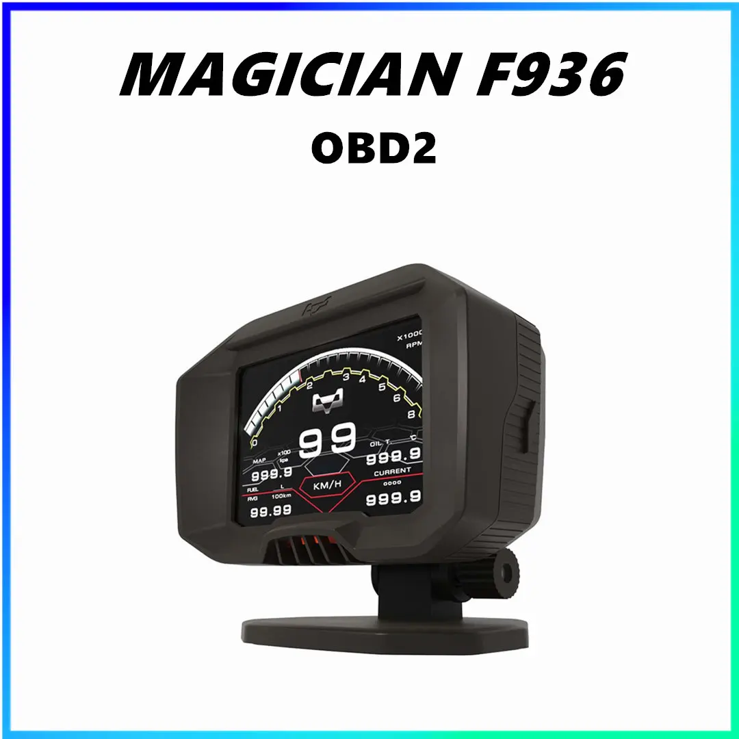 

Magician OBD2 F936 Universall OBD Smart Многофункциональный датчик Автомобильный умный обновленный цифровой датчик