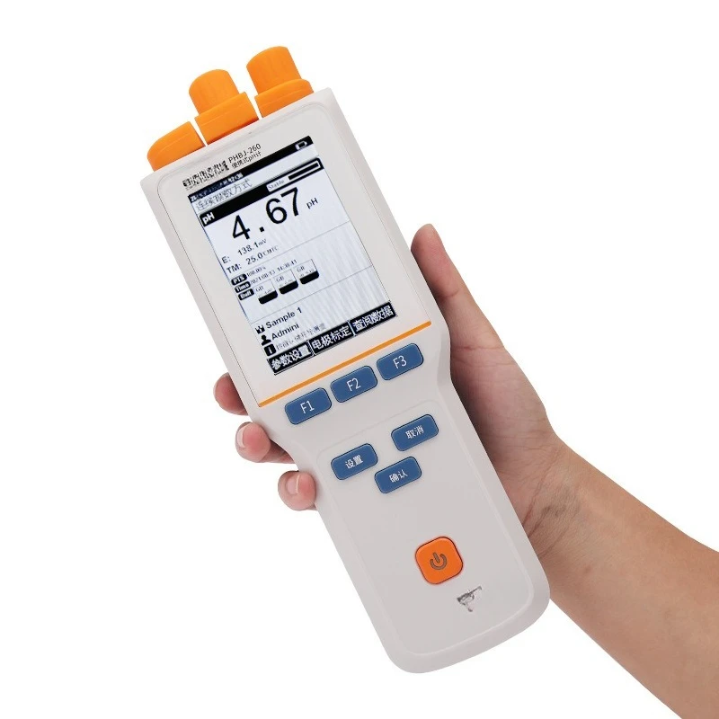 

PHBJ-260 Портативный pH-метр/лабораторный pH-измерительный прибор для измерения значения pH и измерения