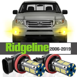 2x LED Fog Light Accessories Lamp For Honda Ridgeline 2006-2019 2007 2008 2009 2010 2011 2012 2013 2014 2017 2018
