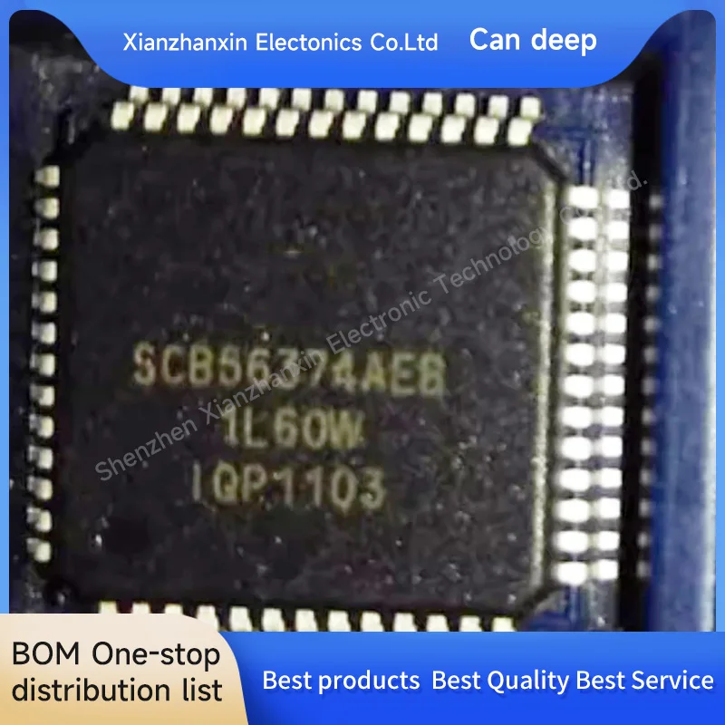 1PCS/LOT  SCB56374AEB SCB56374 QFP52B Audio CPU