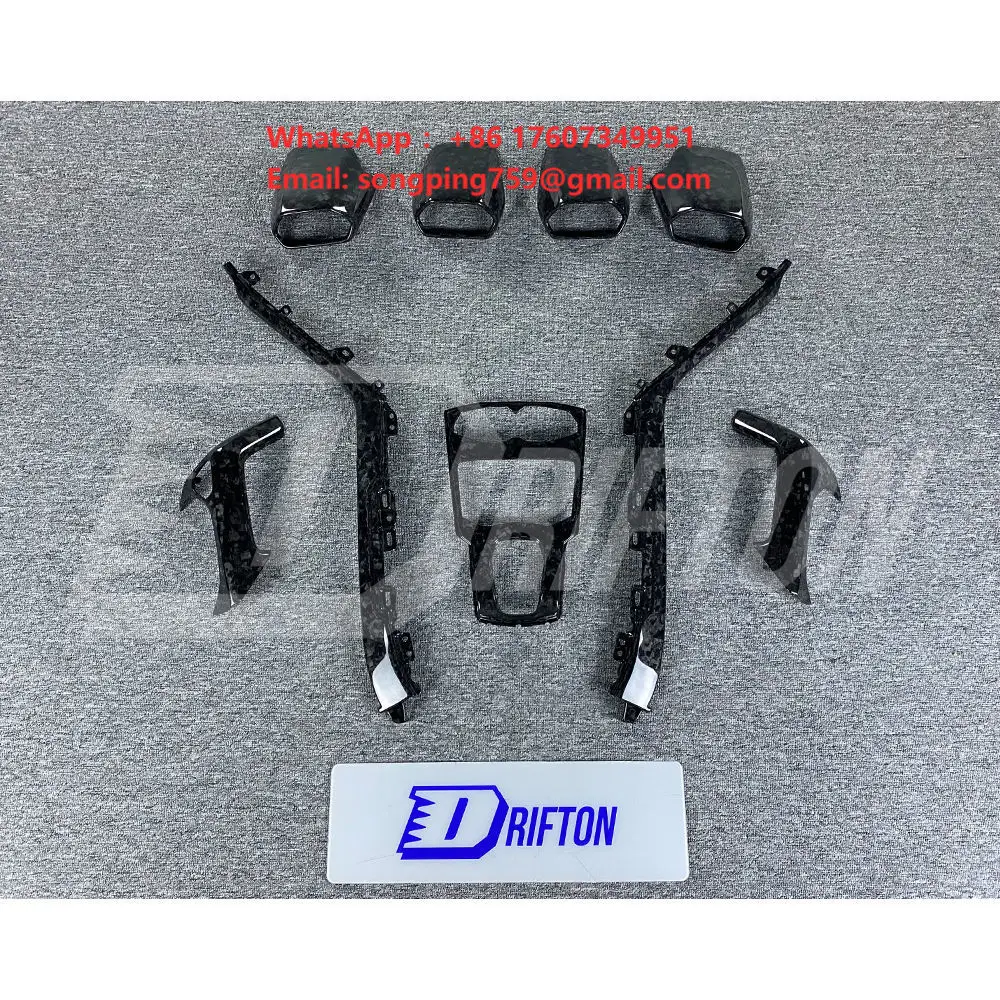Forged Dry Carbon Fiber Replacement Interiors Kits for Lamborghini Huracan Interiors Upgrade Parts