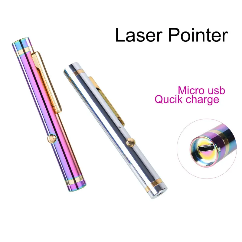 Laser pointer sales Department Laser pen infrared ray pointer USB charging green laser pointer, coach to explain laser