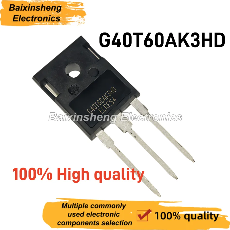 CRG40T60AK3HD 5/10PCS 100% High quality G40T60AK3HD 600V 40A TO-247 Field Effect Transistor
