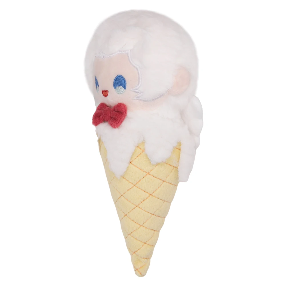 Aziraphale Ice-cream Cone Cosplay Plush Movie Good Cos Omens Plushies Cartoon Soft Stuffed Mascot Birthday Xmas Gift Halloween