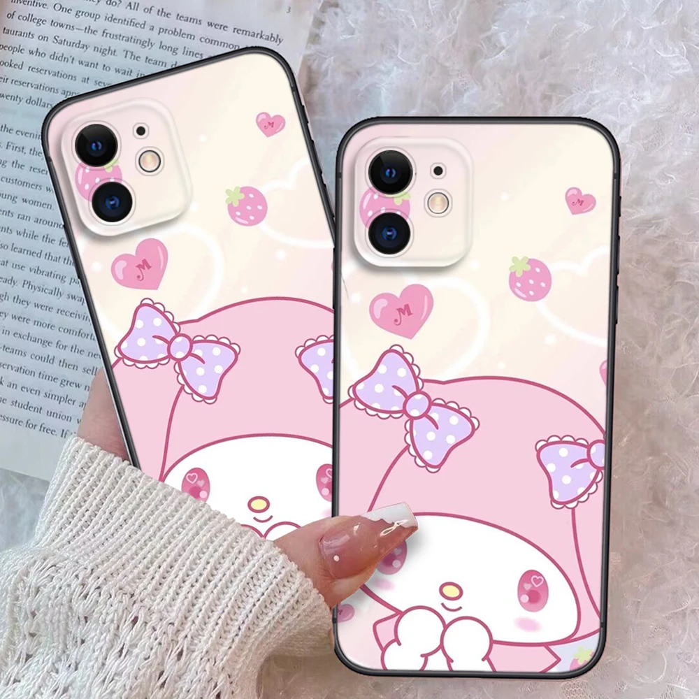 S8 Melody cartoon Soft Case for Xiaomi Redmi 7A 8 8A 9 9A 9C NFC 10A 9T 10X Note 8T 10 Pro Max 11 11S