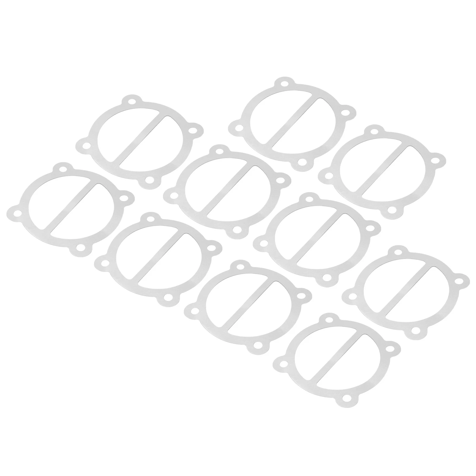 10Pcs Air Compressor Aluminum Gasket Sealing Plate Replacement for 65mm Diameter Cylinder