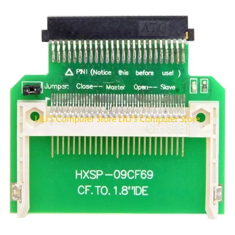 

To IDE Adapter Card To ToshibIa 1.8'' 50Pin Hard Drive SSD Expansion Card