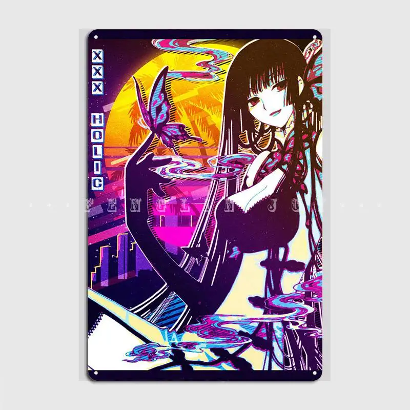 Xxxholic Retro Metal Plaque Poster Pub Wall Decoration Wall Decor Tin Sign Poster