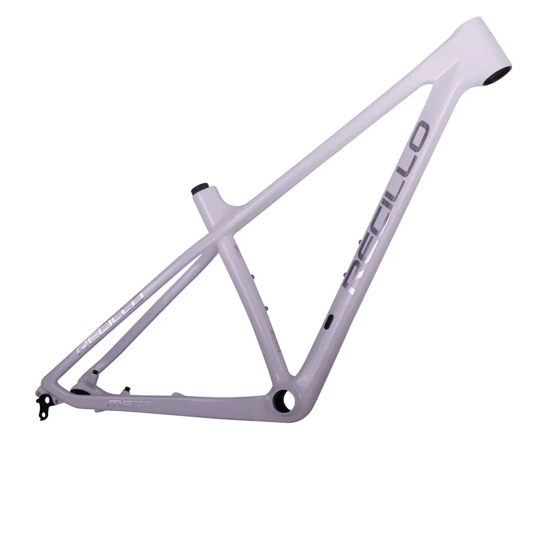 high quality purple color customized painting Carbon fiber mountain bike frame 29er internal cable routing bicycle frame