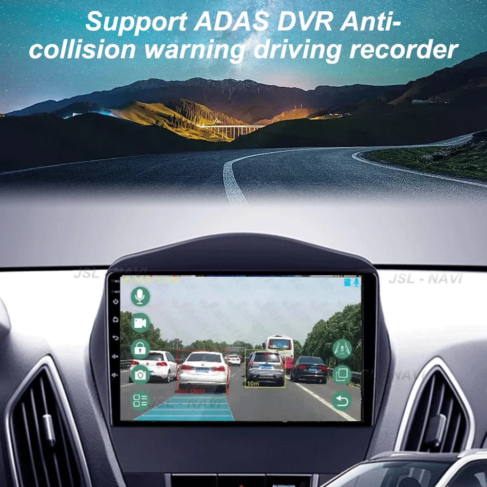 Android 16 Carplay Car Radio For Hyundai Tucson 2 LM IX35 2009-2015 Navigation GPS Multimedia Player WiFi stereo BT 360 Camera