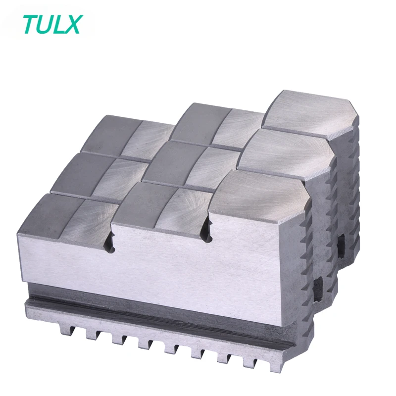 TULX Positive Claw K11-80 K11-100 K11-125 K11-130 K11-160 K11-200 Universal Three-jaw Chuck Claw Card Foot 3Pcs/Set Mechanical