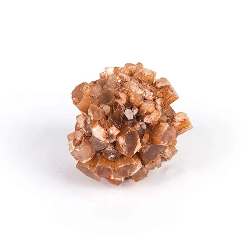 New Natural Rare Orange Aragonite Quartz Mineral Crystal Cluster Shape Rough Stone Nepheline Specimen Healing Home Decor