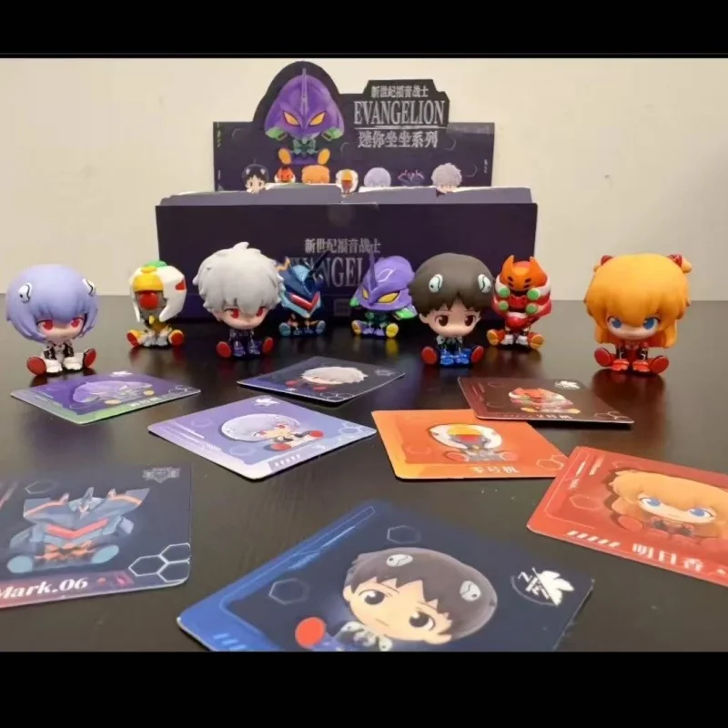 

Original Neon Genesis Evang Elion Blind Boxs Toy Q Version Decor Mystery Box Doll Ornament Collect Limited Edition Toys Gift