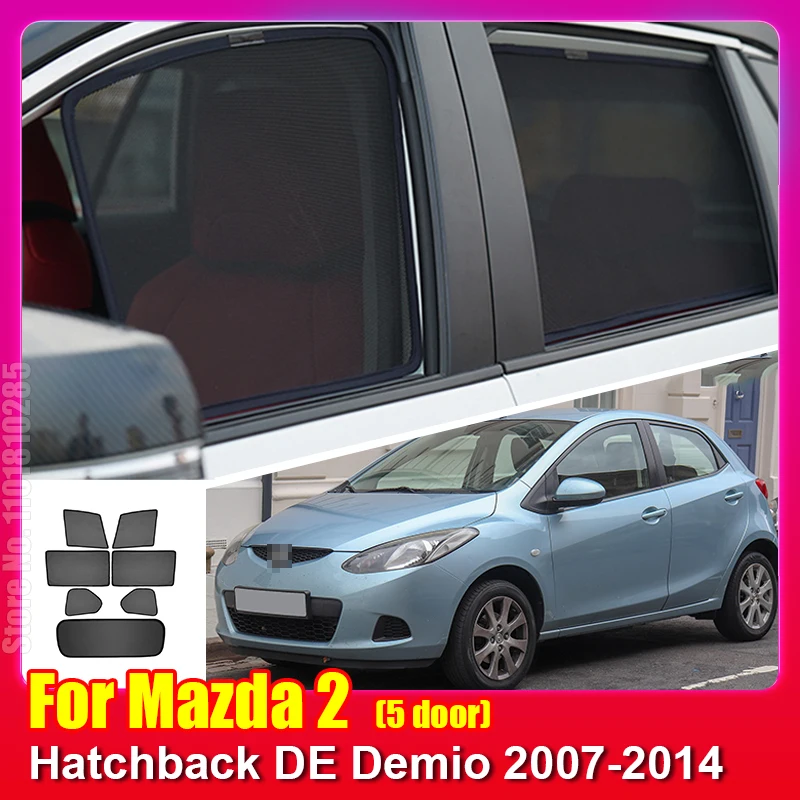 

Автомобильный Магнитный солнцезащитный козырек для Mazda 2 Hatchback DE Demio 2007-2014