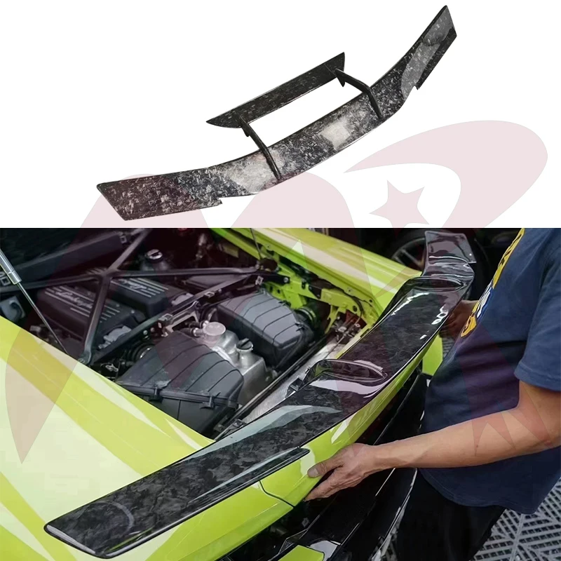 

N STYLE FORGED CARBON FIBER REAR SPOILER WING FOR 2014-2019 LAMBO HURACAN LP610 LP580 EVO