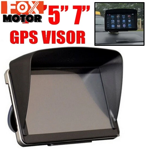 GPS Sat Nav Sun Shade Visor For 4.3