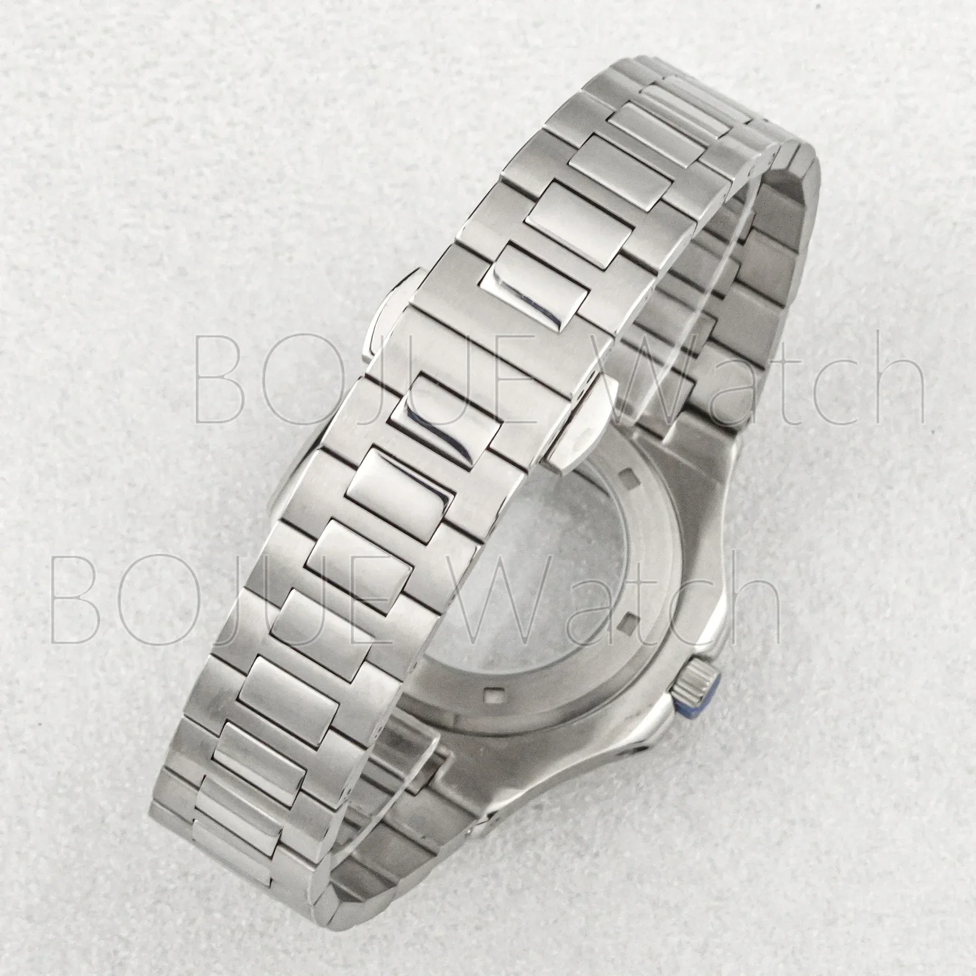 NH35 NH36 41mm Watch Case 316L Stainless Steel Butterfly Buckle Strap for Nautilus Automatic Mechanical  Movement diy  dial