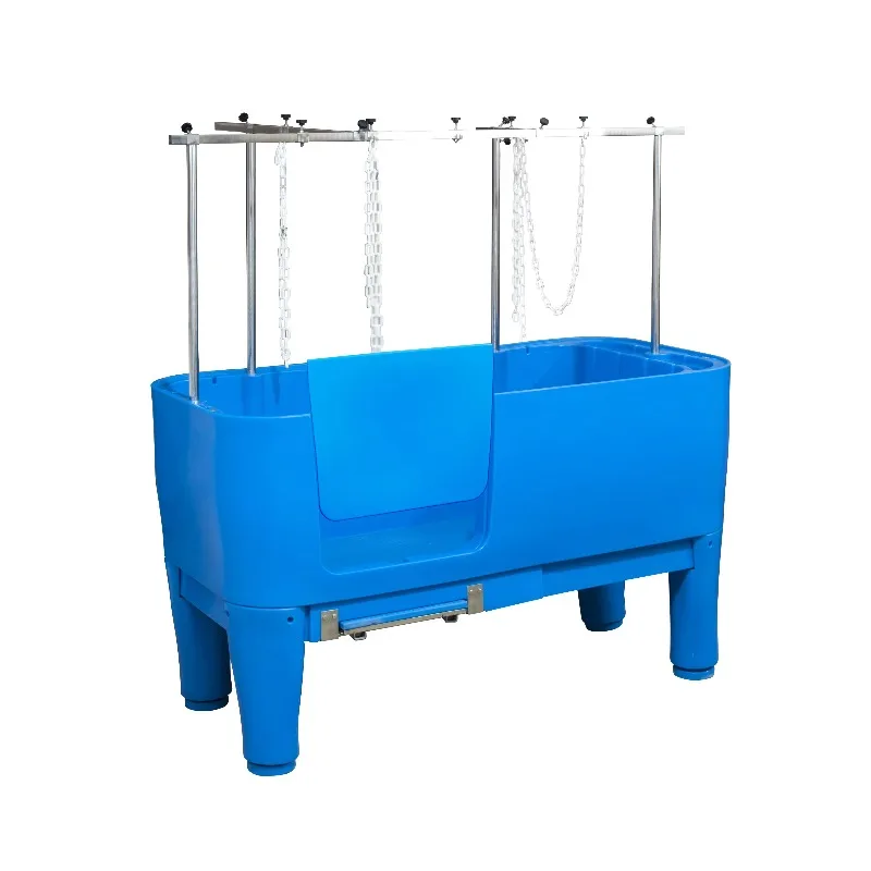 Salone per toelettatura Doccia spa in plastica per animali domestici Vasca da bagno Stazione di lavaggio per cani Vasca da bagno spa portatile in plastica per animali domestici