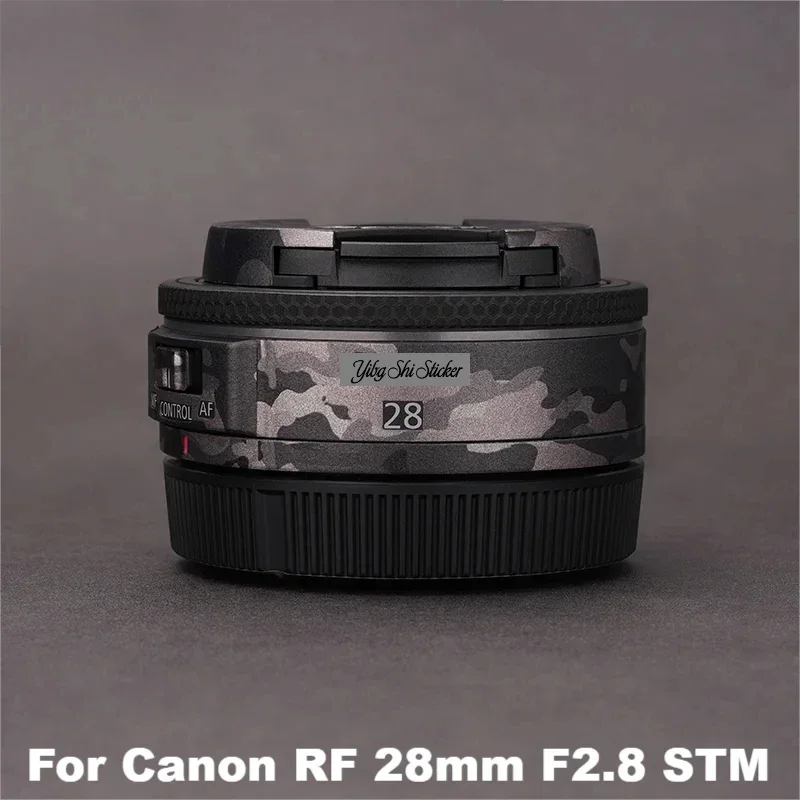 

For Canon RF 28mm F2.8 STM Decal Skin Vinyl Wrap Film Camera Lens Protective Sticker Anti-Scratch Protector Coat
