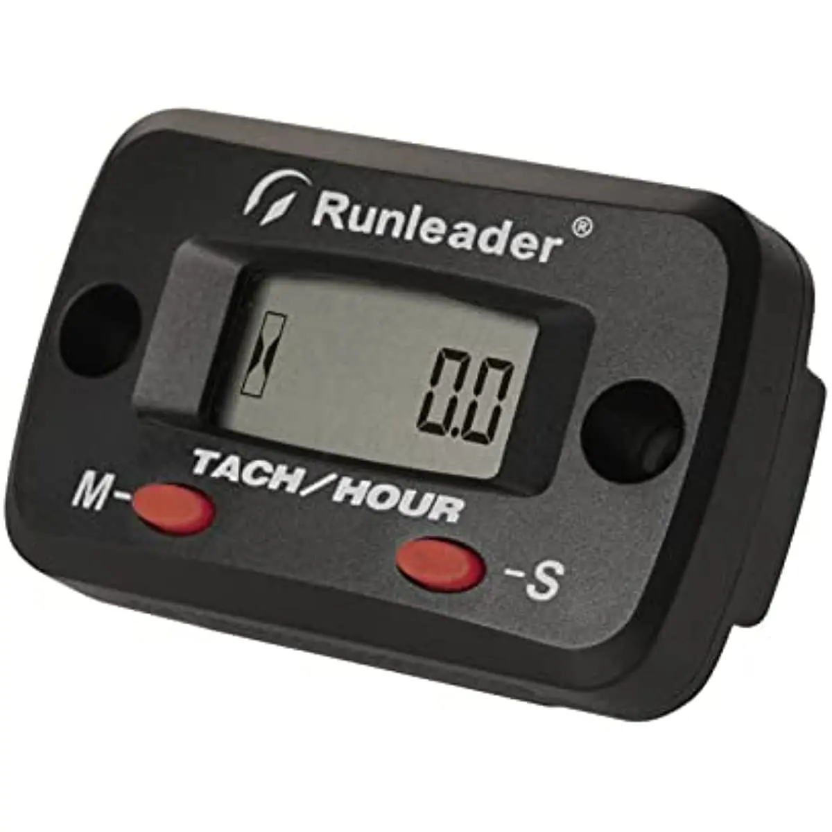 

Hour Meter for Small Engine Tachometer with Alligator Clip Pick-up - Maintenance Reminder, Battery Replaceable,Display Shutdown