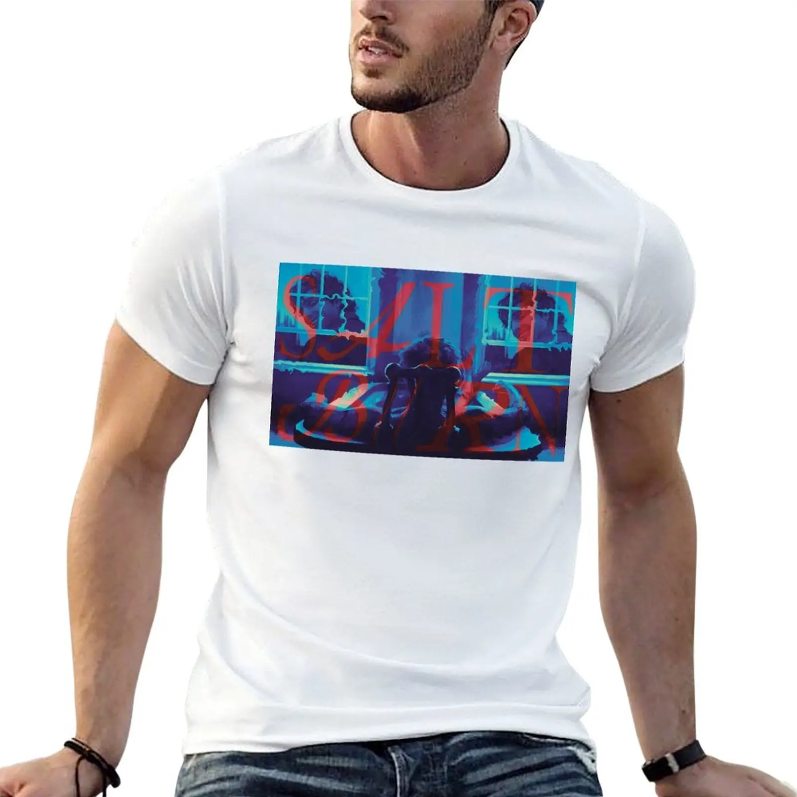 salted burn ver. 1 T-Shirt Fashion Casual Short Sleeve Top