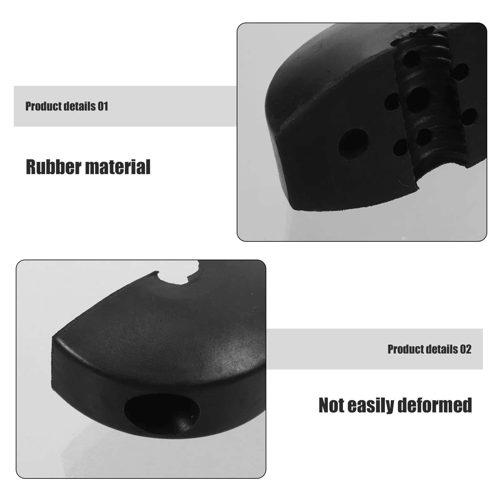 

1Set Rubber Stopper for Hose Reel Durable Ball Stopper Retractable Hose Reel Accessories Limiting Function Rubber Stop