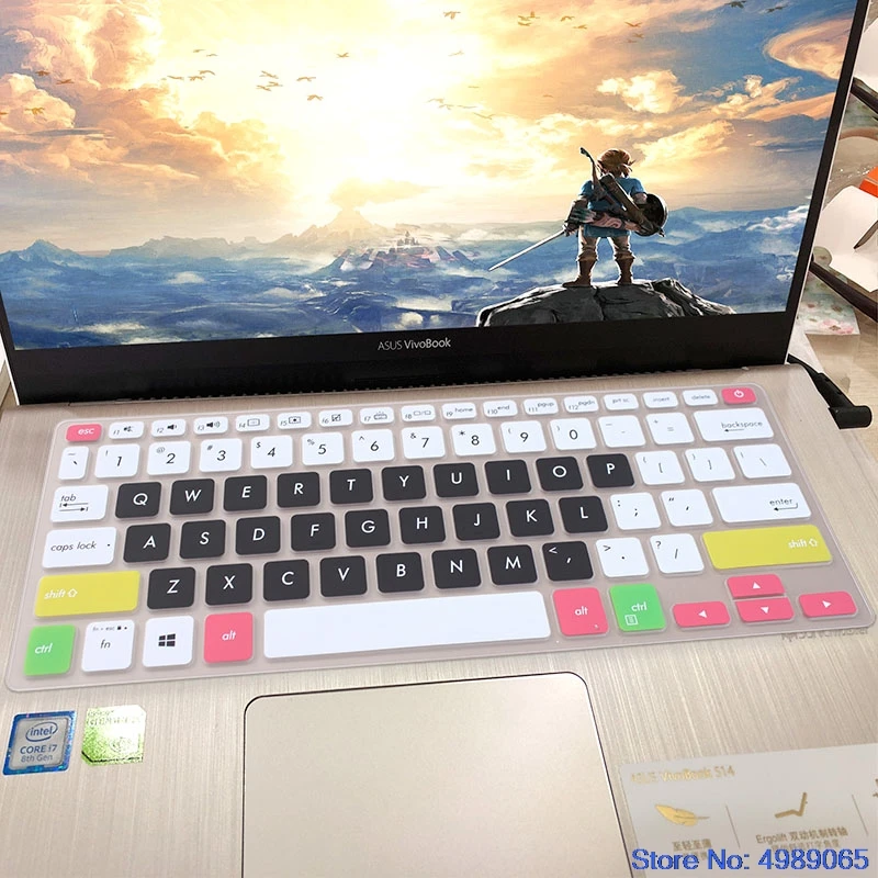

Laptop Keyboard Cover Skin Protector 14 Inch For ASUS Vivobook 14 A412F A412D A412FJ S412FL S412FA S412FJ S412DA S412UA S 412