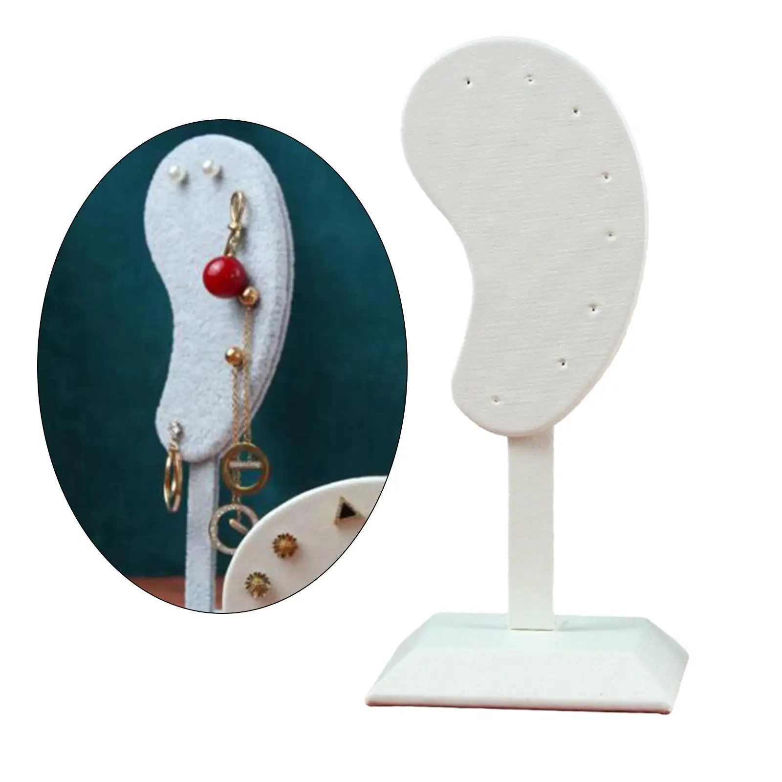 귀걸이 디스플레이 스탠드 다목적 귀 모양 정리 홀더 침실 장식